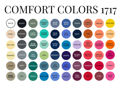 TEST Comfort Colors shirt PRODUCT