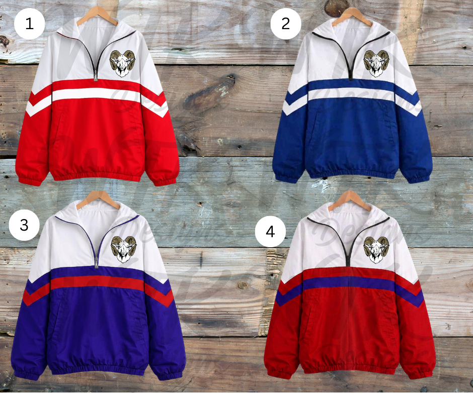 Blue Valley Rams Warm-Up Jackets