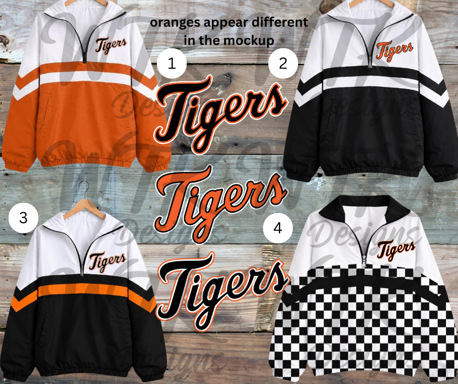 Clay Center Tigers Warm-Up Jackets